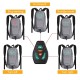 LED Turn Signal Bike Pack 15L LED Backpack with Direction Indicator USB Rechargeable Safety Light Bag Waterproof Bicycle Backpack Wireless Remote Control Bicycle Bag Sports Vest Ultralight Riding Bag