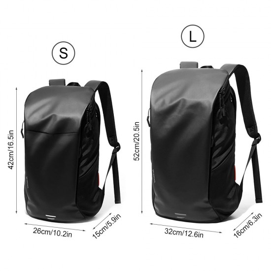 Waterproof Backpack 15.6 Inch Laptop Backpacks Large Capacity Travel Bag Breathable Jogging Daypack for Business School Travel