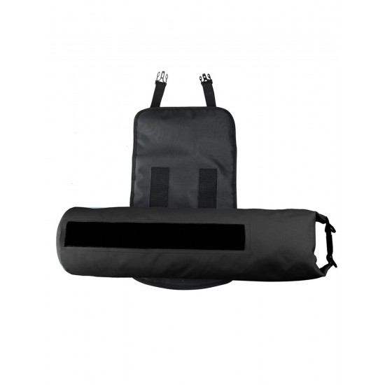 Bike Handlebar Bag Waterproof Adjustable Capacity Bicycle Front Tube Bag with Detachable Cycling Dry Pack (3-7L)