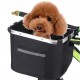 Collapsible Bike Basket Bicycle Handlebar Front Basket Pet Carrier Bag for Shopping Commuting