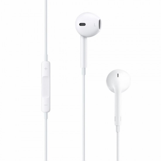 3.5mm Earphones Plug In-ear Stereo Earpiece with Mic Hands-free for Apple iPhone iPad Macbook