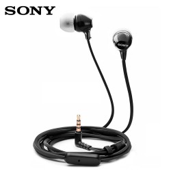 SONY MDR-EX15AP In-Ear Earphones 3.5mm Wired Earbuds Subwoofer Stereo Handsfree with Microphone Portable Headset