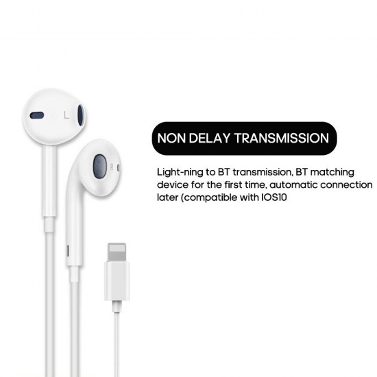 Headphone Wire Control Headset BT Sports Earphone Stereo Earbuds