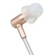 FC31 Air Tube Anti-radiation In-ear Headphones 3.5mm Wired Music Headset Radiation Free Earphone Noise Reduction Line Control with Mic