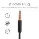 In-ear Headphones Earphones Wired Headset Compatible with Smart Phones Tablets Computers Mp3 Player for All 3.5mm Interface Devices