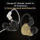 ZSN PRO X Wired In-ear Headphones DIY Earphones 1BA+1DD Hybrid Driver HIFI DJ Monitor Running Sport Earbud