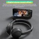 USB Wired Headset with Noise Cancelling Microphone On Ear Computer Headphone Call Center Earphone Volume Control Speaker Mic Mute Adjustable Headband