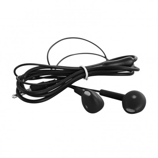 U88 Universal Wired Control Earphone Fashion Pure Color 3.5mm Plug Headphone with Microphone