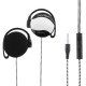 LS-Q140P Sport Headphone 3.5mm Ear-Hook Headset Line Control Earphone Earpiece with Mic for Phone