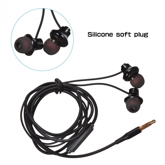 In-ear Earphone 3.5mm Portable Headphone with Microphone