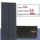 2.2W/5.5V DIY Solar Panel Module Solar Charger 188*78.5MM PET Polycrystalline Silicon For Solar Lights Displays Toys