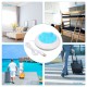 Portable Turbine Washing Machine 1 kg Laundry Quantity Mini Rotating Washer with USB Cable for Travel Home Business Trip