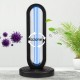 38W High Ozone UV Disinfection Lamp 360 Degree Remote Ultraviolet Light Intelligent Household Germicidal Light