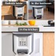 Hanging Kitchen Trash Can Collapsible Mini Hanging Garbage Can for Cabinet Foldable Waste Bin for Car Bedroom Bathroom