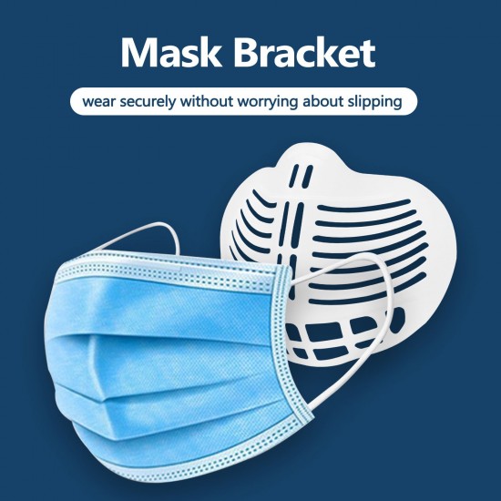 Anti-suffocating Mask Holder Waterproof Breathable Portable Reusable Mask Inner Support Bracket Refrain Mouth Nose from Touching the Mask