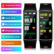 Smart Watch, Fitness Tracker, Smart Sports Bracelet, Body Temperature / PR Pulse Rate / SpO2 Blood Oxygen Sensor Saturation / Blood Pressure Monitoring, Step Calorie Counter Sleep Monitoring, IP67 Waterproof Smart Bracelet