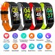 Smart Watch, Fitness Tracker, Smart Sports Bracelet, Body Temperature / PR Pulse Rate / SpO2 Blood Oxygen Sensor Saturation / Blood Pressure Monitoring, Step Calorie Counter Sleep Monitoring, IP67 Waterproof Smart Bracelet