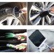 15PCS Car Wash Cleaning Tools Set With Folding Bucket Wash Mitt Sponge Towels Tire Brush Window Scraper Duster for Auto Interior Exterior Care Cleaning Car Detailing Set