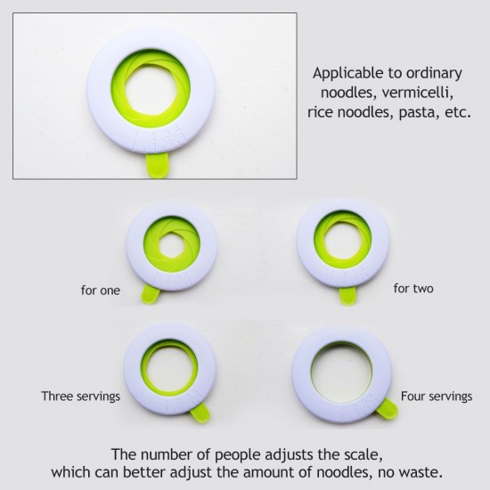 Spaghetti Pasta Limiter Noodle Measurer Portions Controller Tool Adjustable