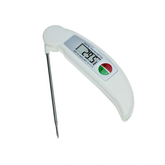 Thermometer Instant Read Digital Cooking Thermometer ℃/℉ Switch Candy Super Long Probe Kitchen BBQ Grill Smoker Meat Oil Milk Yogurt Temperature