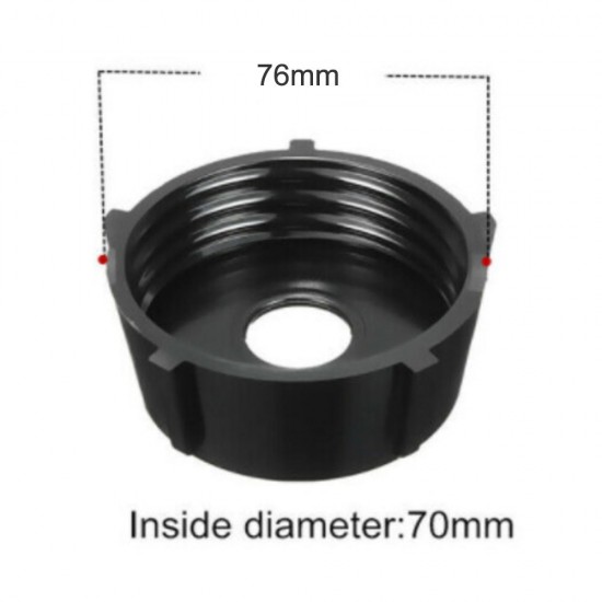 Blender Jar Base + 2Pcs Rubber O-Ring Gaskets Replacement for Oster Blender 4902-003