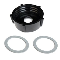 Blender Jar Base + 2Pcs Rubber O-Ring Gaskets Replacement for Oster Blender 4902-003