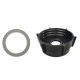 Blender Jar Base + 2Pcs Rubber O-Ring Gaskets Replacement for Oster Blender 4902-003