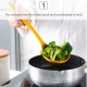 Silicone Kitchenware Set 8Pcs Kitchen Utensils Set Silica Gel Cooking Utensils Set Heat Resistant Kitchen Tools with Storage Barrel