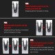 4-in-1 Knife & Scissor Sharpener Tungsten Steel/Emery/Ceramic 4-stage Coarse Medium Fine Blade Sharpener Professional for Home Outdoor Camping Traveling Sharpening Tool