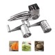 Manual Rotary Cheese Grater Stainless Steel Handheld Rotary Slicer Shredding Grinder for Grating Hard Cheese Chocolate Nuts Party Dessert Restaurant Kitchen Gadgets