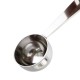 2 IN 1 Stainless Steel Coffee Measuring Scoop Tamper Espresso Coffee Bean Hammer Spoon Coffee & Tea Tools Measuring Tamping Scoop for Cafe Shop Home Kitchen Office