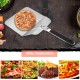 Stainless Steel Pizza Peel with Foldable Handle Pizza Spatula for Oven Pizza Paddle for Baking Homemade Pizza Bread