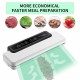 Vacuum Sealer Machine Compact Food Sealer Automatic Food Food Preservation Machine Dry & Wet Food Modes 10 Vacuum Bags