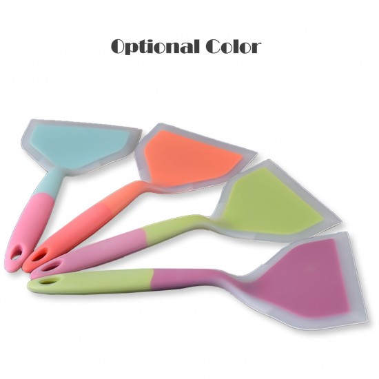 Silicone Spatula Food-Grade Safe Spatula Turner Nonstick Kitchen Spatula Versatile Tools for Cooking Baking Mixing