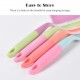 Silicone Spatula Food-Grade Safe Spatula Turner Nonstick Kitchen Spatula Versatile Tools for Cooking Baking Mixing