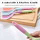 Silicone Spatula Food-Grade Safe Spatula Turner Nonstick Kitchen Spatula Versatile Tools for Cooking Baking Mixing