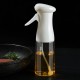 Plastic Oil Sprayer 200ml Oil Dispenser with Brushes Portable Refillable Spray Bottle for Vinegar Cooking Wine Soy Sauce Cooking Baking Grilling