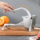 Lemon Squeezer Metal Squeezer Bowl Lime Squeezer Manual Citrus Press Juicer for Orange Citrus Fruit Juicer Wood Non-Slip Grips