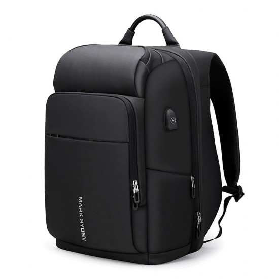 MARK RYDEN Large Capacity Anti-Thief Multifunctional Business Laptop Bag Waterproof USB Charging Outdoor Men Backpack With 2 Custom Parcel