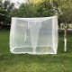 White Camping Mosquito Net Outdoor Anti-mosquito Insect Mesh Tent Net