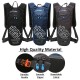 Hydration Pack Outdoor Compact Backpack for 2L Water Bladder Waterproof Multi Pockets Lightweight Cycling Running Hiking Rucksack