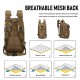 Outdoor Backpack Mountain Hiking Daypack Camouflage Large Capacity Multi Pockets Webbings Rucksacks