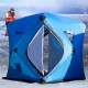 Portable Ice Fishing Shelter Easy Set-up Winter Fishing Tent Ice Fishing Tent  Waterproof &  Windproof