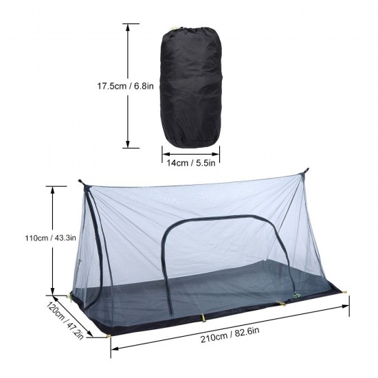 Outdoor Camping Tent Ultralight Mesh Tent Insect Repellent Net Tent Guard Foldable Camping Tent for Outdoor Activities