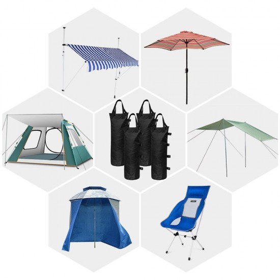 4pcs Sand Weight Bags Leg Weights for Pop up Canopy Tent Sun Shades Umbrella Weighted Feet Bag