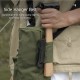 Portable Ourdoor Camping Tackle Storage Bag Wear Resistant Canvas Ground Nails Sling Bag Tackle Storage Pack