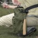 Portable Ourdoor Camping Tackle Storage Bag Wear Resistant Canvas Ground Nails Sling Bag Tackle Storage Pack