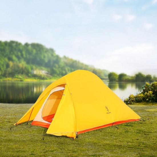 Double Layer Waterproof Ultralight Tent for Outdoor Backpacking Camping Hiking Fishing