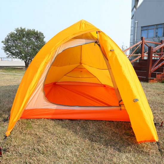 Double Layer Waterproof Ultralight Tent for Outdoor Backpacking Camping Hiking Fishing