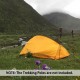 Double Layer Waterproof Ultralight Tent for Outdoor Backpacking Camping Hiking Fishing